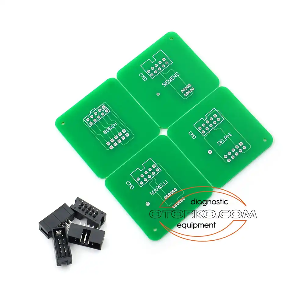 معدات وملحقات الورشة الاحترافية BDM 4 Adet Ecu Chip Tuning Adaptör Seti (Otoeko) بضمان الجودة - 2